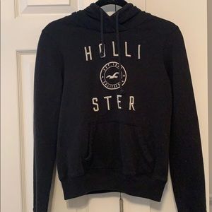Hollister Black Logo Hoodie